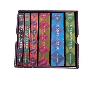 Harry Potter Collection Years 1-6 Book Set Scholastic J.K. Rowling